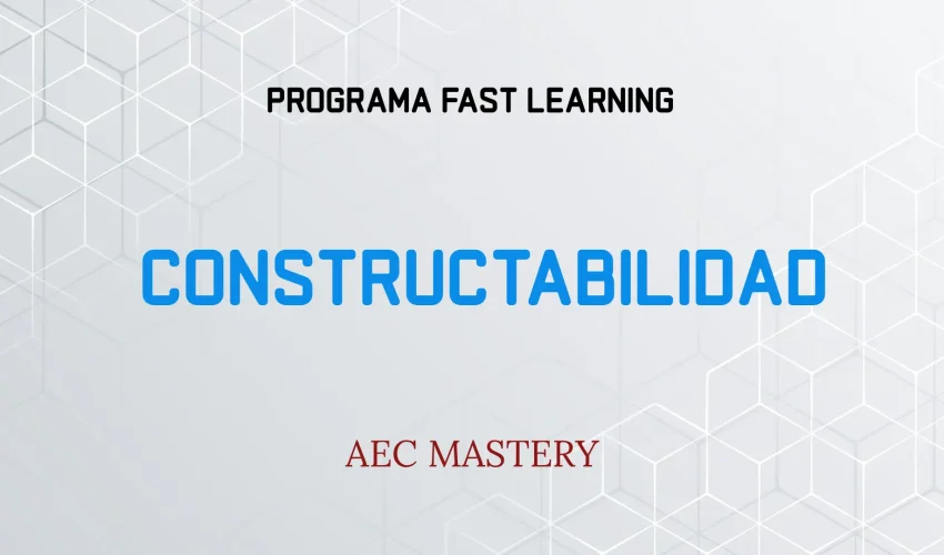 Programa en Constructabilidad de AEC Mastery